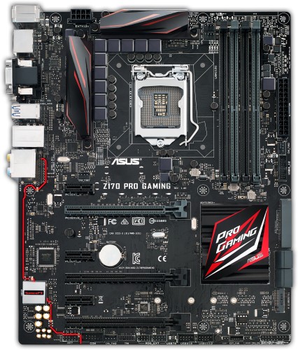 Motherboard layout