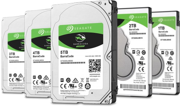 Seagate BarraCuda 2.5in Hard Disk Drives