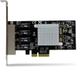 StarTech 4-Port Gigabit Ethernet Network Card - PCI Express, Intel I350 NIC